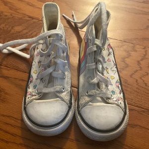 Converse girls unicorn high tops